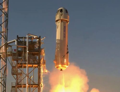 Odyssey-Supported Payload Flies on Blue Origin’s New Shepard Rocket