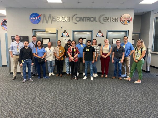 New Employees Visit NASA JSC Mission Control – Odyssey Space Research, LLC