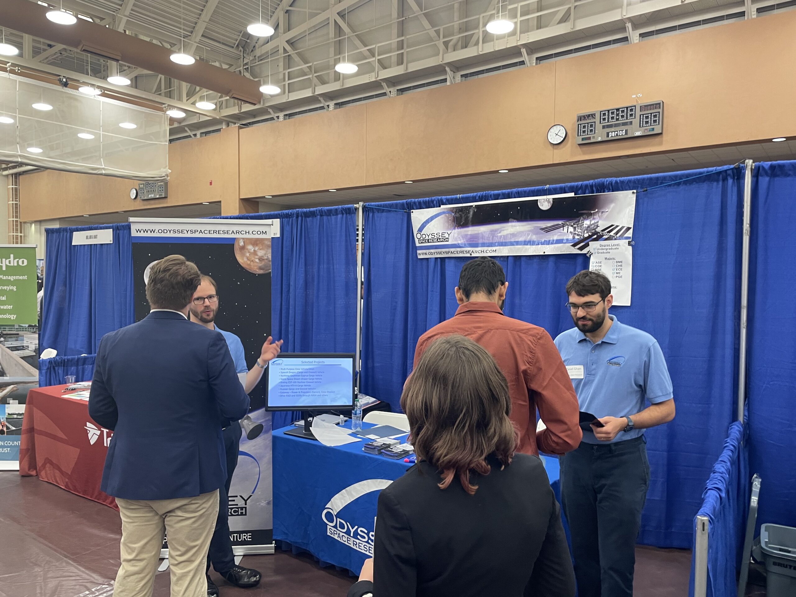 Come See OSR at Career Fairs! Odyssey Space Research, LLC